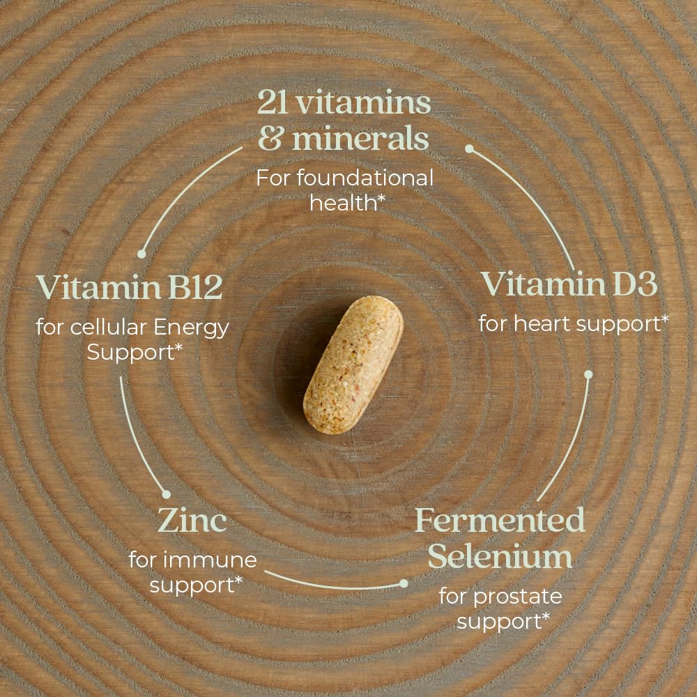 New Chapter Men’s Multivitamin, B6, Extra B12, D3, Vitamin C & Zinc, Immune, Heart, Cellular Energy, and Brain Health New Chapter uk supplements