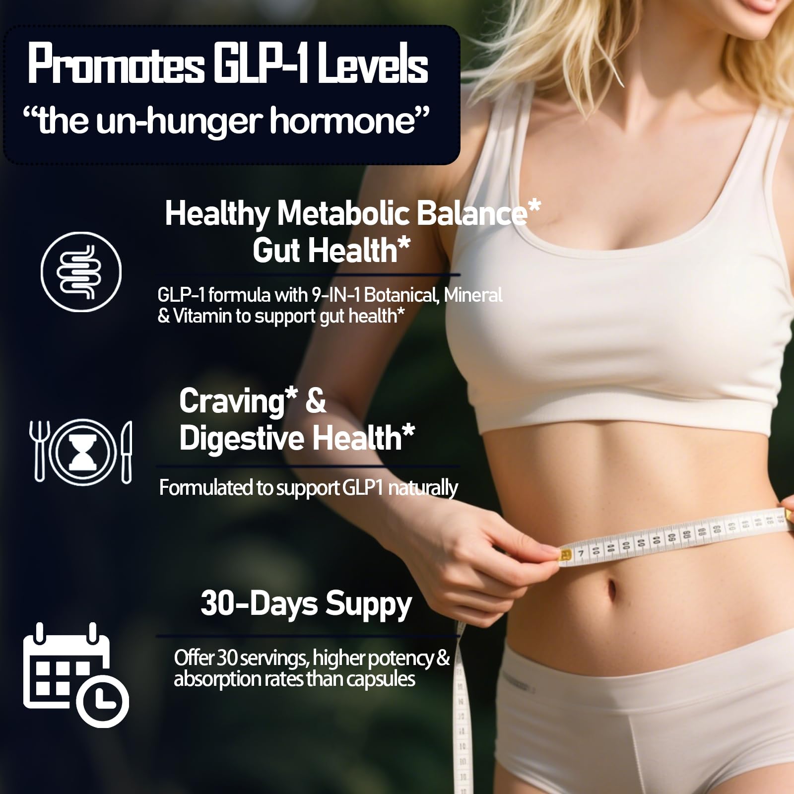 GLP-1 Supplement for Women & Men, 9-in-1 Naturally GLP-1 Support w. Berberine HCI Cyelon Cinnamon Green Tea Eriocitrin, GLP1 for Gut Digestion Metabolic, GLP-1 Drops 6X Stronger Than Capsules GLOVVUUP uk supplements