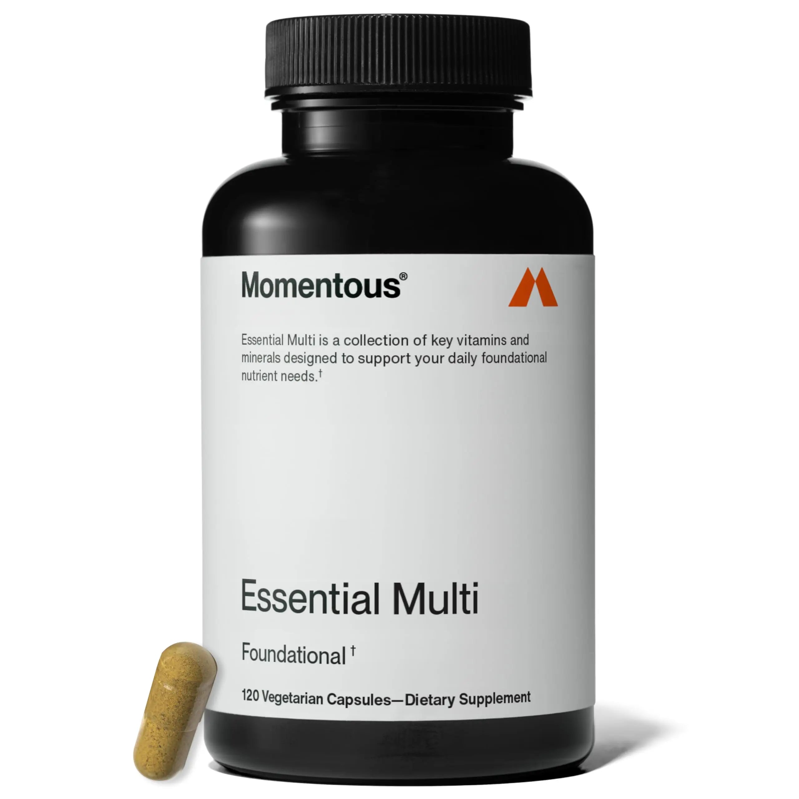 Momentous Essential Multivitamin for Women & Men - Complete Vitamin & Mineral Complex for Athletes & Wellness Enthusiasts - GMO- & Gluten-Free Momentous uk supplements