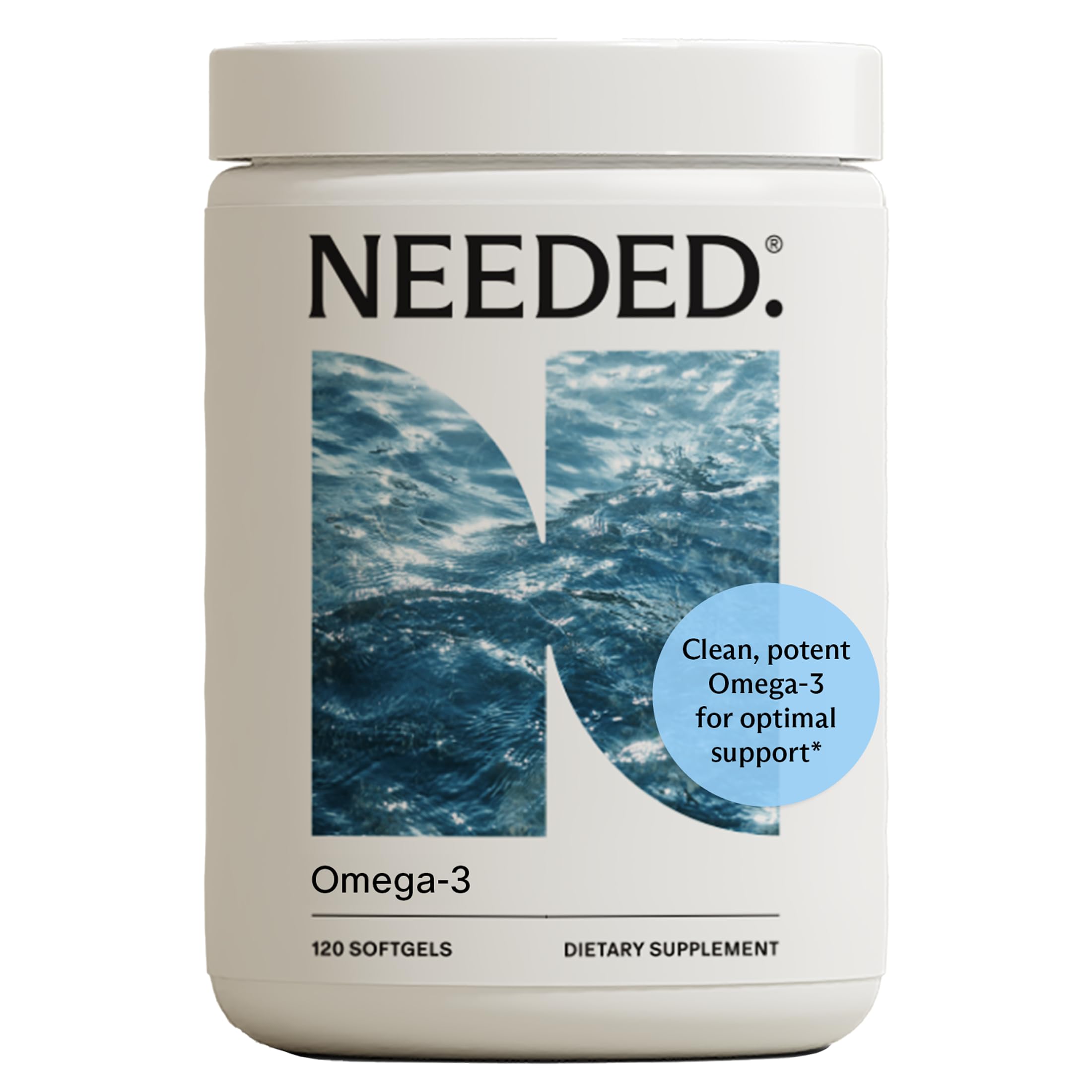 Needed. Prenatal Omega-3 - High Potency Dose of Sustainably Sourced Fish Oil, 1000mg DHA, 1000mg EPA, Encased in a Gelatin-Free, Plant-Based Softgel Shell Needed. uk supplements