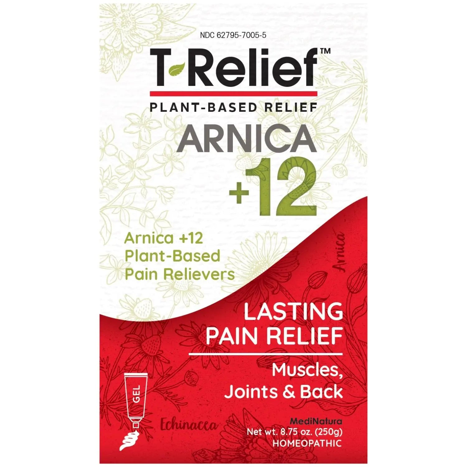 T-Relief Arnica +12 Gel - 8.75 oz. MediNatura uk supplements