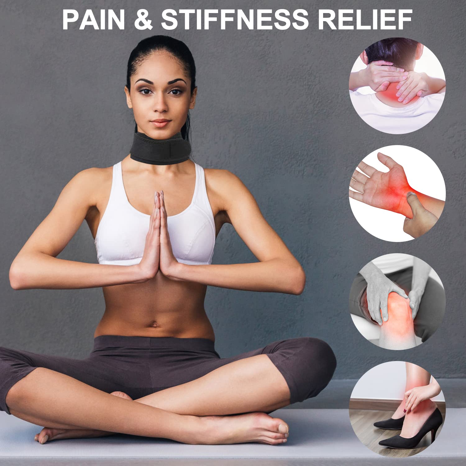 Red Light Therapy Belt for Neck, Infrared Light Therapy Flexible Wearable Wrap Pad LitePow uk supplements