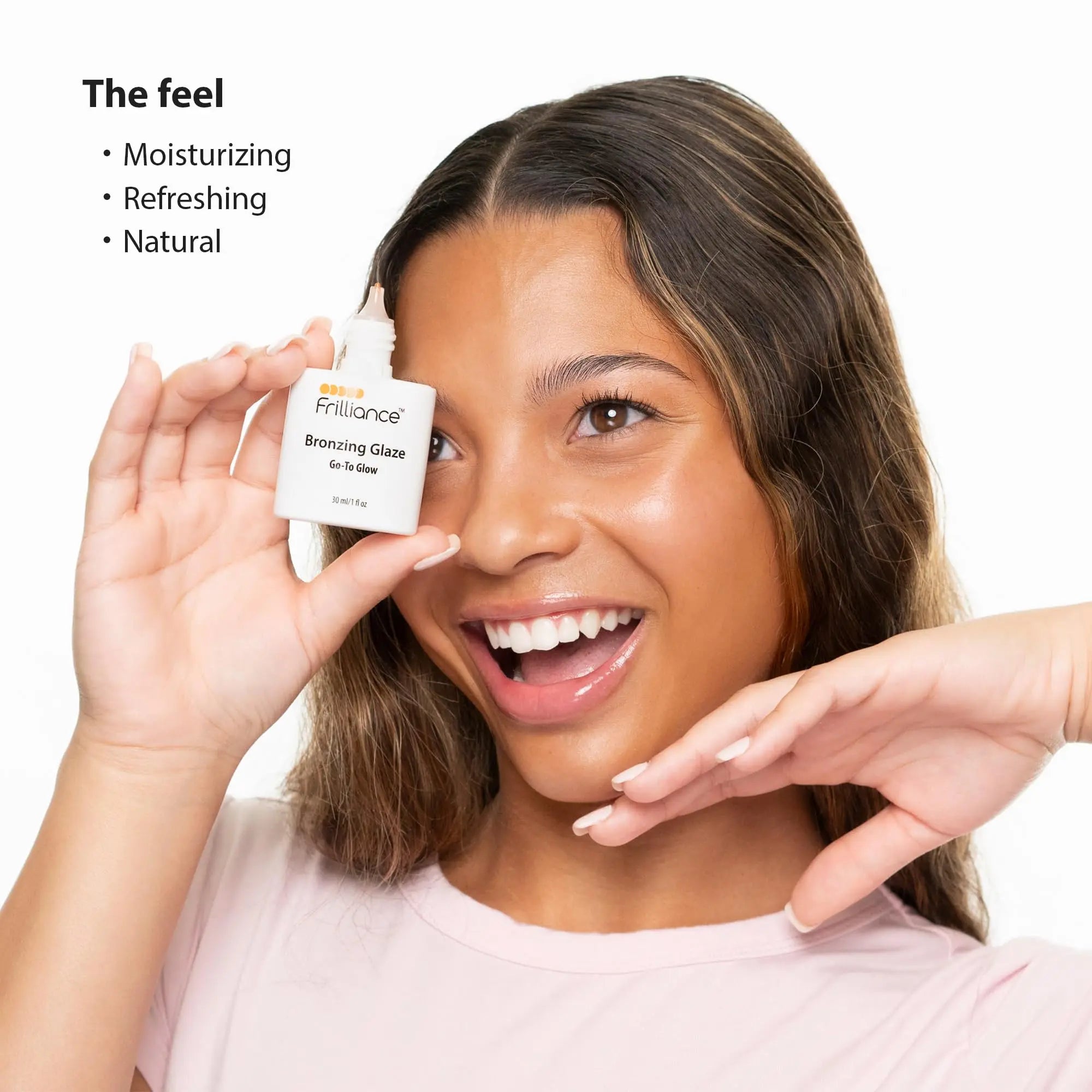 Frilliance Hydrating Go-To Glow, Bronzing Glaze Drops, Cruelty-Free Hypoallergenic for Teens of All Skin Types, 30 ml / 1 fl oz Frilliance uk supplements
