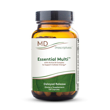 MD Prescriptives - Essential Multi (Delayed Release) - Multivitamin Mineral Complex Supplement for Enhanced Hormone Support - 120 Capsules MD Prescriptives uk supplements
