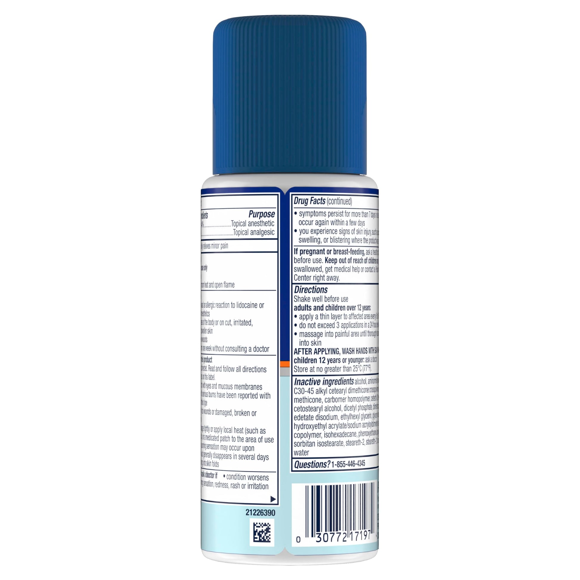 Nervive Pain Relieving Roll On, Lidocaine Roll On, Nervive Pain Relief, Lidocaine Topical, Foot Pain, Leg Pain, Hand Pain, Max Strength Formula, 4.6oz Nervive uk supplements