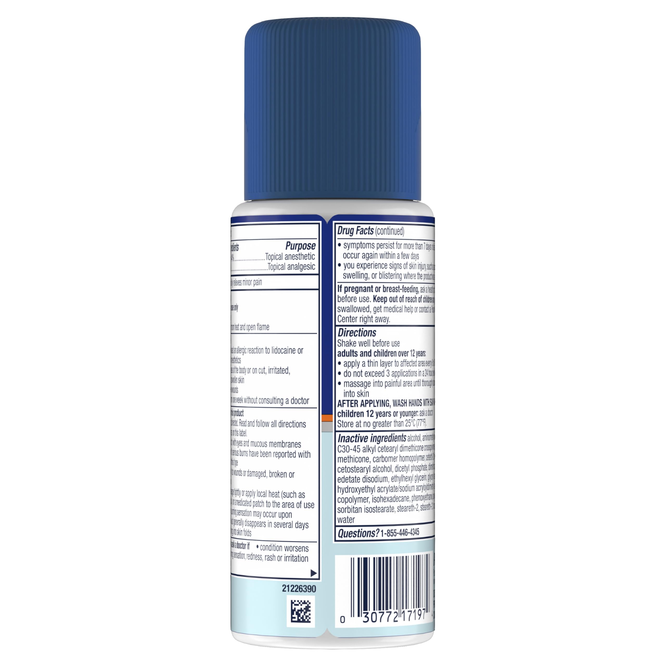 Nervive Pain Relieving Roll On, Lidocaine Roll On, Nervive Pain Relief, Lidocaine Topical, Foot Pain, Leg Pain, Hand Pain, Max Strength Formula, 4.6oz Nervive uk supplements