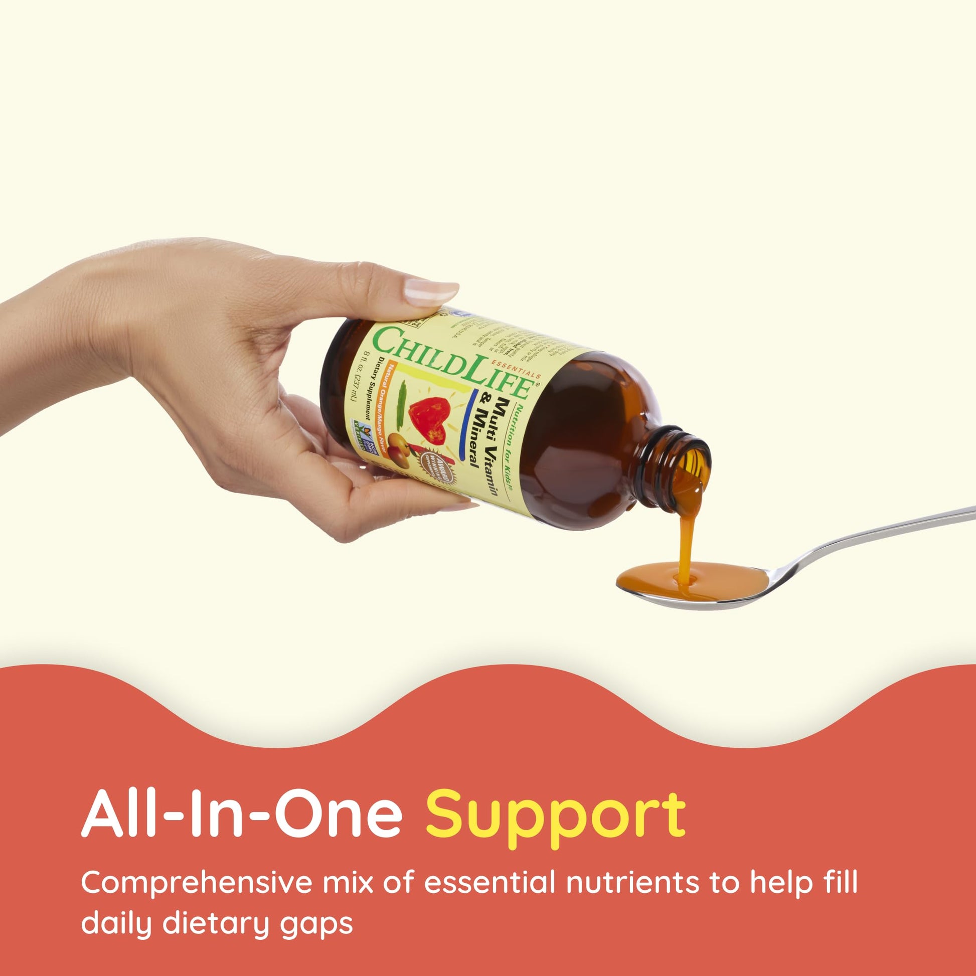 CHILDLIFE ESSENTIALS Kids Multivitamin & Mineral - Kids Vitamins, Liquid Multivitamin, Toddler Multivitamins, Liquid Vitamins, Baby Multivitamin CHILDLIFE ESSENTIALS uk supplements