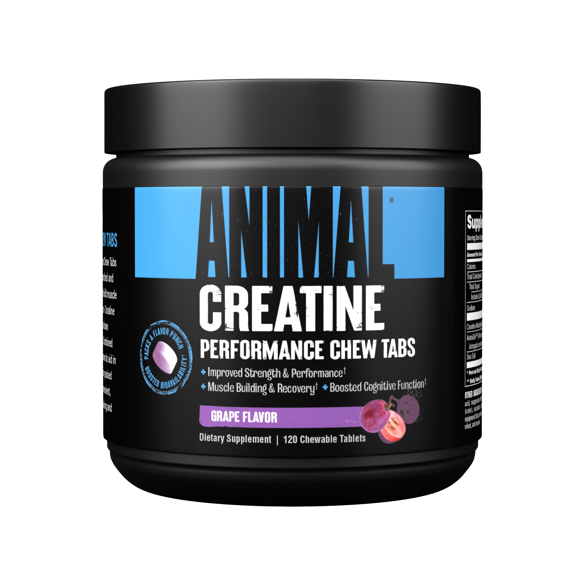 Animal Creatine Chews Tablets - Enhanced Creatine Monohydrate with AstraGin to Improve Animal uk supplements