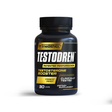 PrimeGENIX Testodren Advanced Testosterone Booster for Men | Natural Stamina, Endurance, Energy & Strength Enhancing Supplement | Lean Muscle Builder | Sports Nutrition Testosterone Booster PrimeGENIX uk supplements