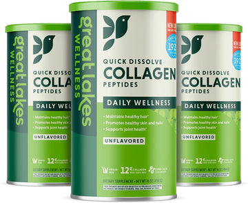 Great Lakes Gelatin Collagen Hydrolysate 454g (UK/EU Compliant can) (3) Great Lakes Gelatin uk supplements