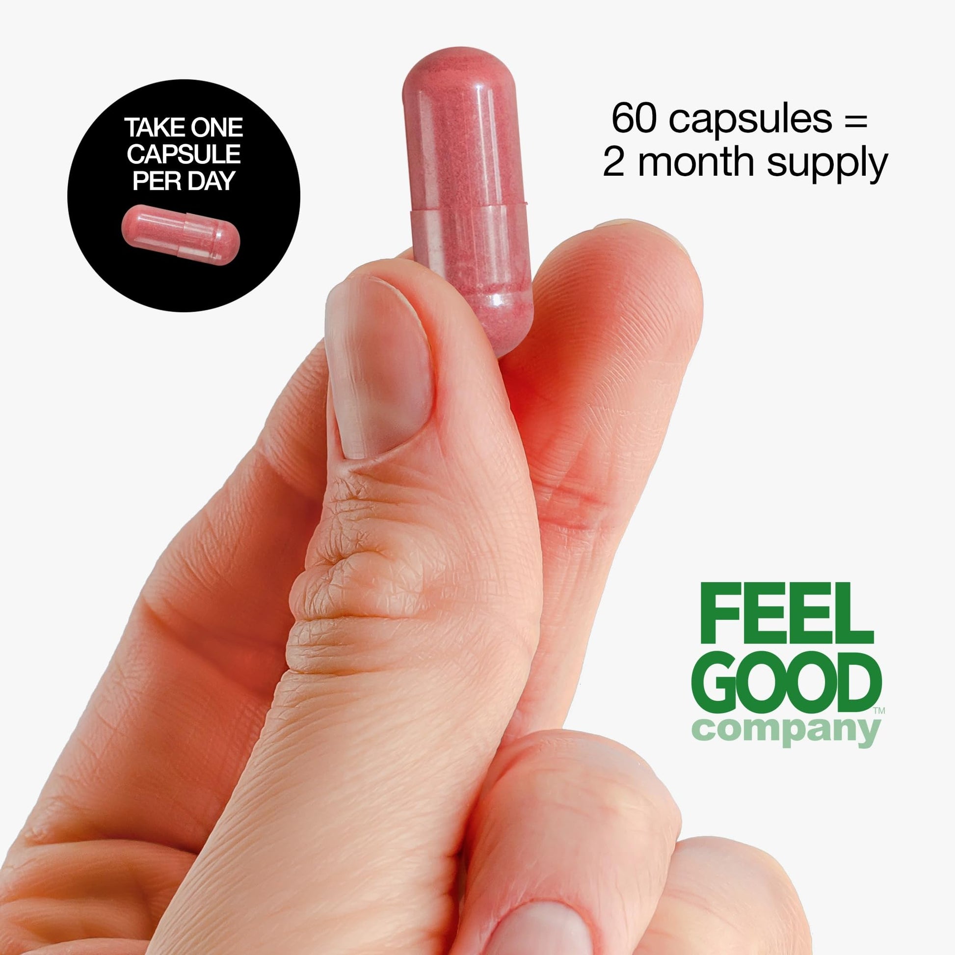 FeelGood Superfoods 1000mg Immune Support Capsules Made with 25 Organic Fruits and Vegetables, Strong Immunity Boosters with Vitamins A, C, D3, and Zinc, 60 Count FeelGood Superfoods uk supplements