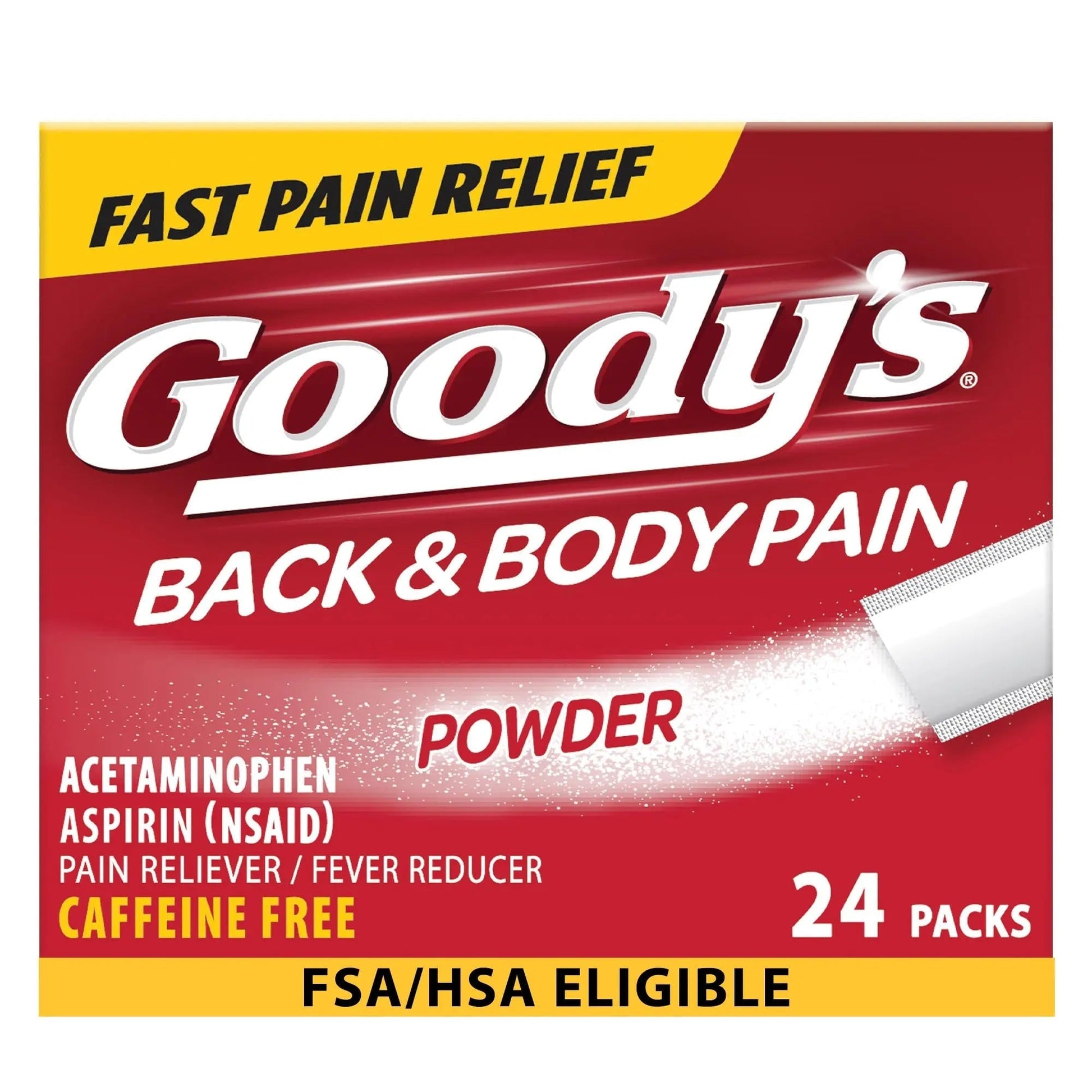 Goody's Back and Body Pain Relief Powder, 24 ct (Pack of 1) Goody's uk supplements