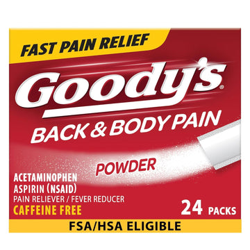 Goody's Back and Body Pain Relief Powder, 24 ct (Pack of 1) Goody's uk supplements