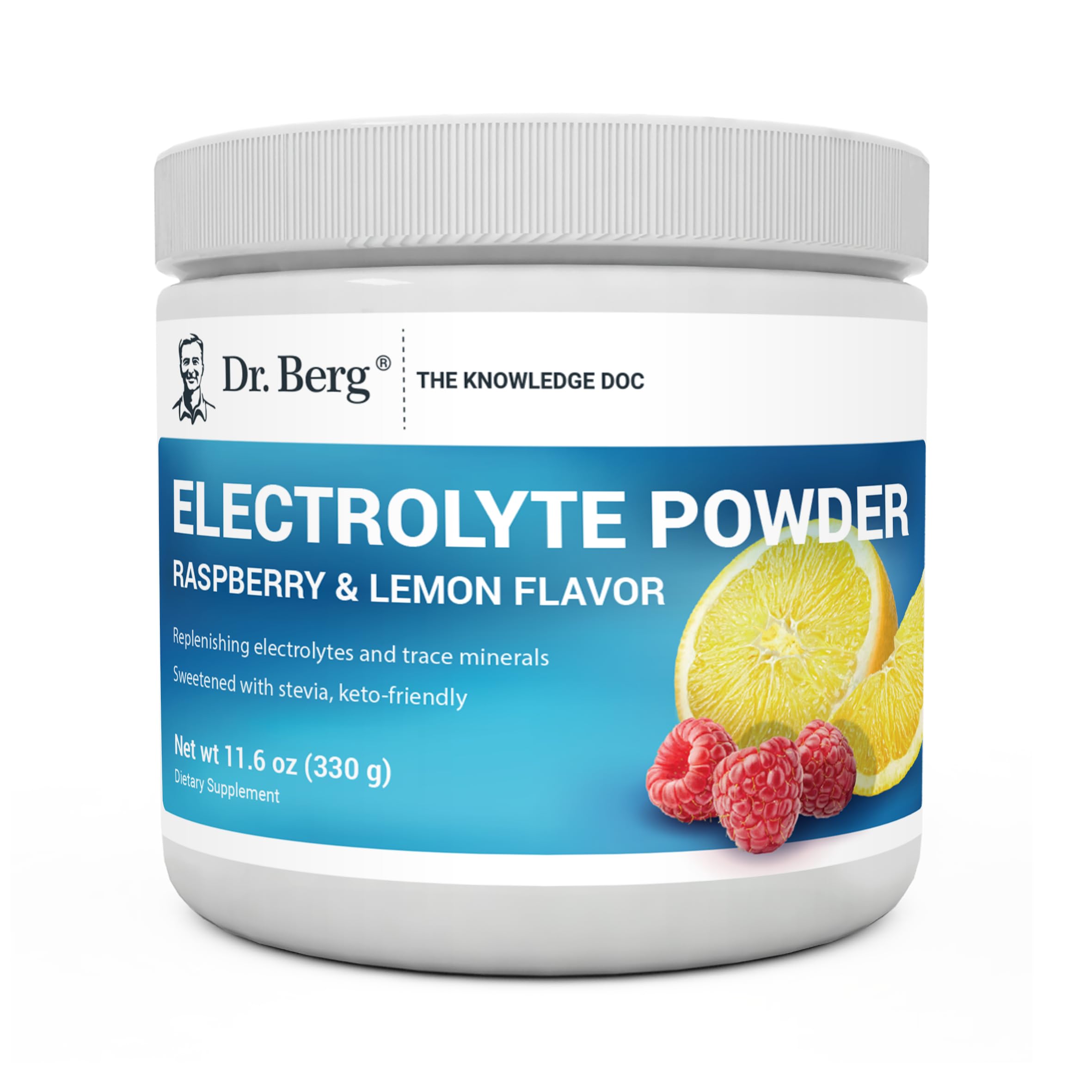 Dr. Berg Hydration Keto Electrolyte Powder - Enhanced w/ 1,000mg of Potassium Dr. Berg Nutritionals uk supplements