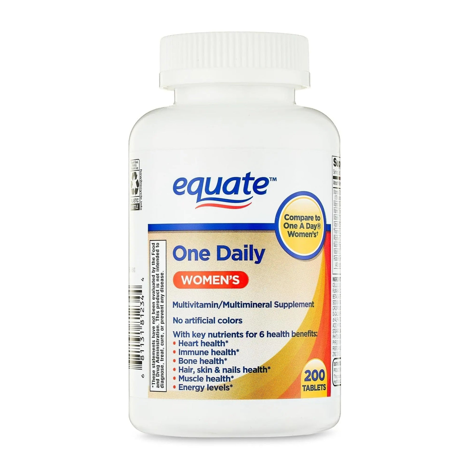 One Daily Women's Multivitamin/Multimineral Supplement Tablets for Women's Health, 200 Count Aus Healthcare uk supplements