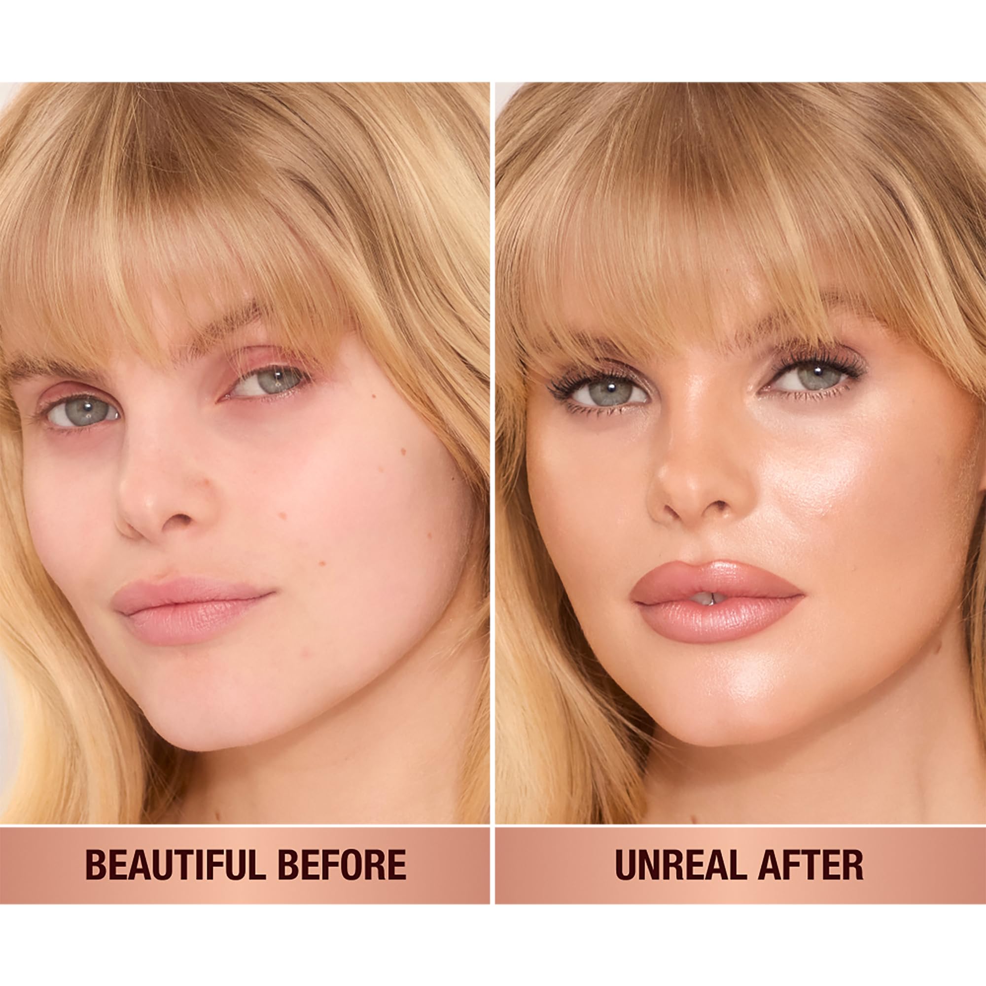Charlotte Tilbury Unreal Skin Tint & Sheer Glow Hydrating Foundation Stick - Cream Foundation Makeup with Sheer-to-Light Coverage & a Buildable Formula - Blurring, Smoothing & Nourishing - 3 Fair Charlotte Tilbury uk supplements