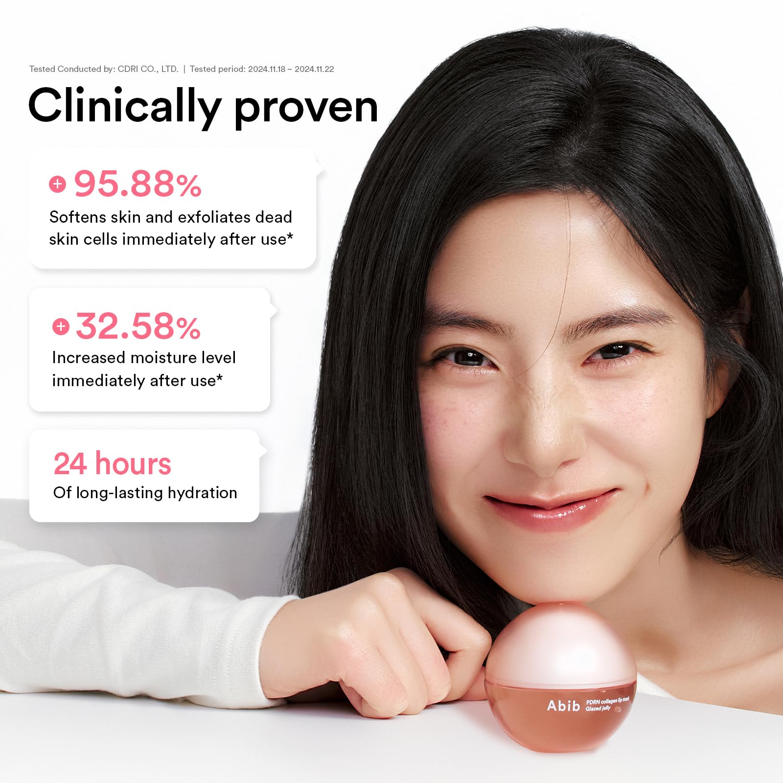 Abib PDRN Collagen Lip Mask Glazed Jelly 0.38 fl oz | Korean Lip Butter Balm Overnight Sleeping Mask Hydrating Care Moisturizer Treatment for Flakey, Dry Lips Abib uk supplements