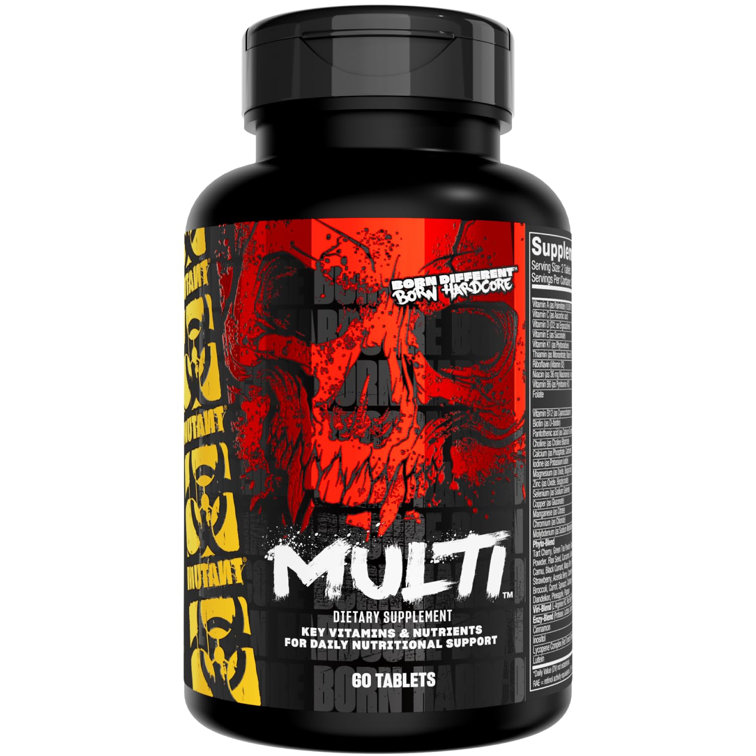 Mutant Multi - High Potency Vitamins with 75+ Ingredients Specifically Formulated for Heavy Lifting, 60 Tablets Mutant uk supplements