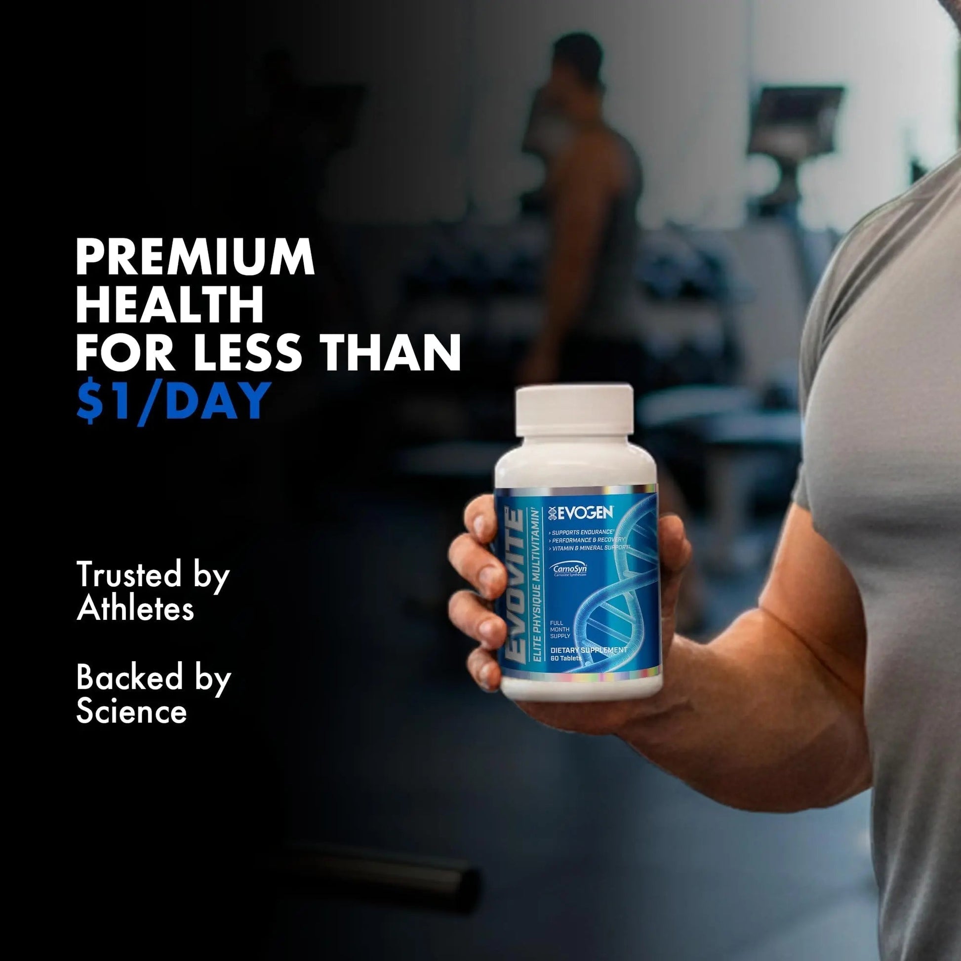 Evogen Evovite - Elite Physique Multivitamin for Women & Men | Advanced Formula for Endurance, Recovery, & Joint Health | Evogen uk supplements