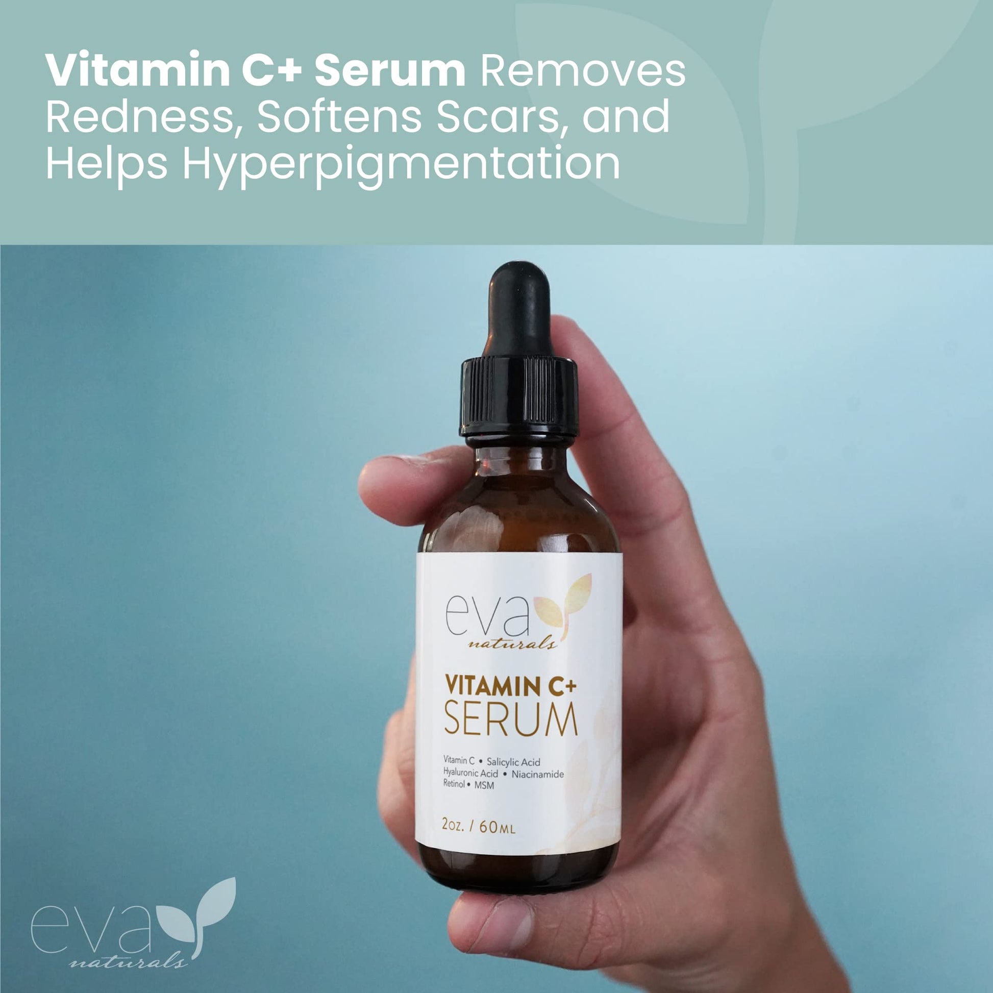 Vitamin C Serum for Face - Vitamin C Facial Serums with Hyaluronic Acid, Retinol Eva Naturals uk supplements