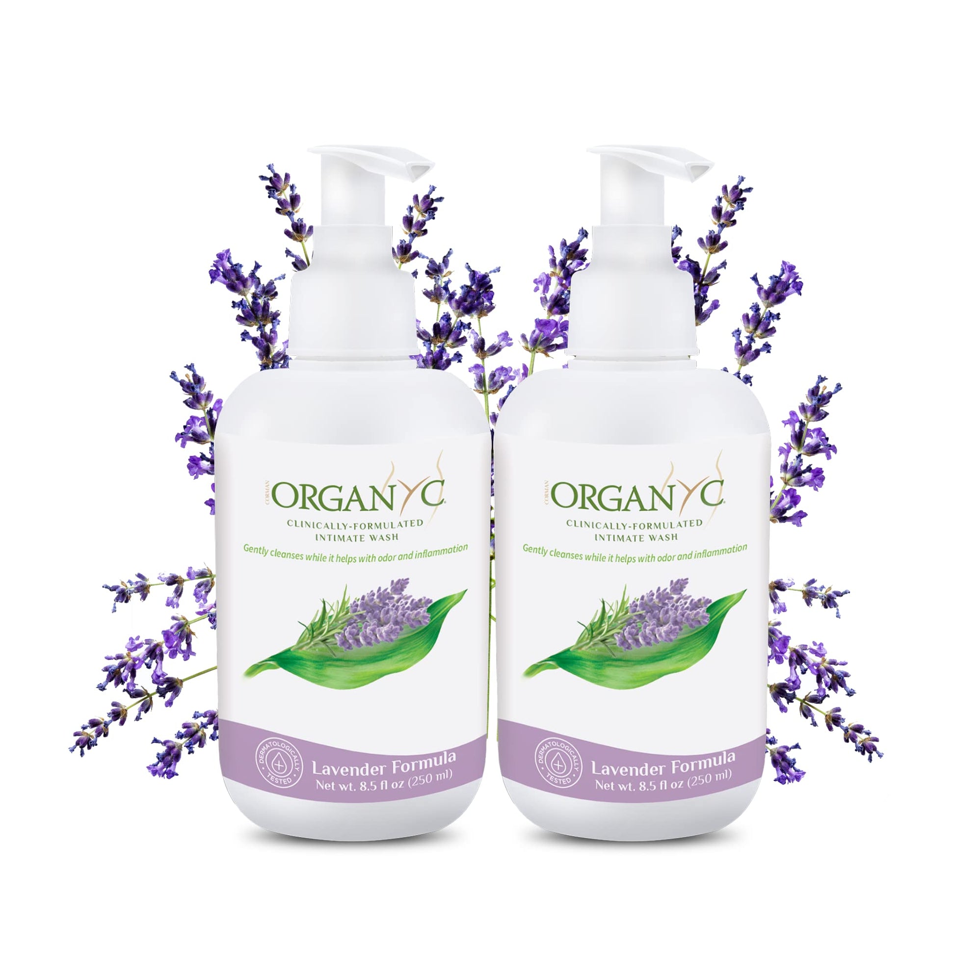 Organic Intimate Wash with Lavender Essential Oils & Flower Extracts, Gentle Cleansing Feminine Organyc uk supplements
