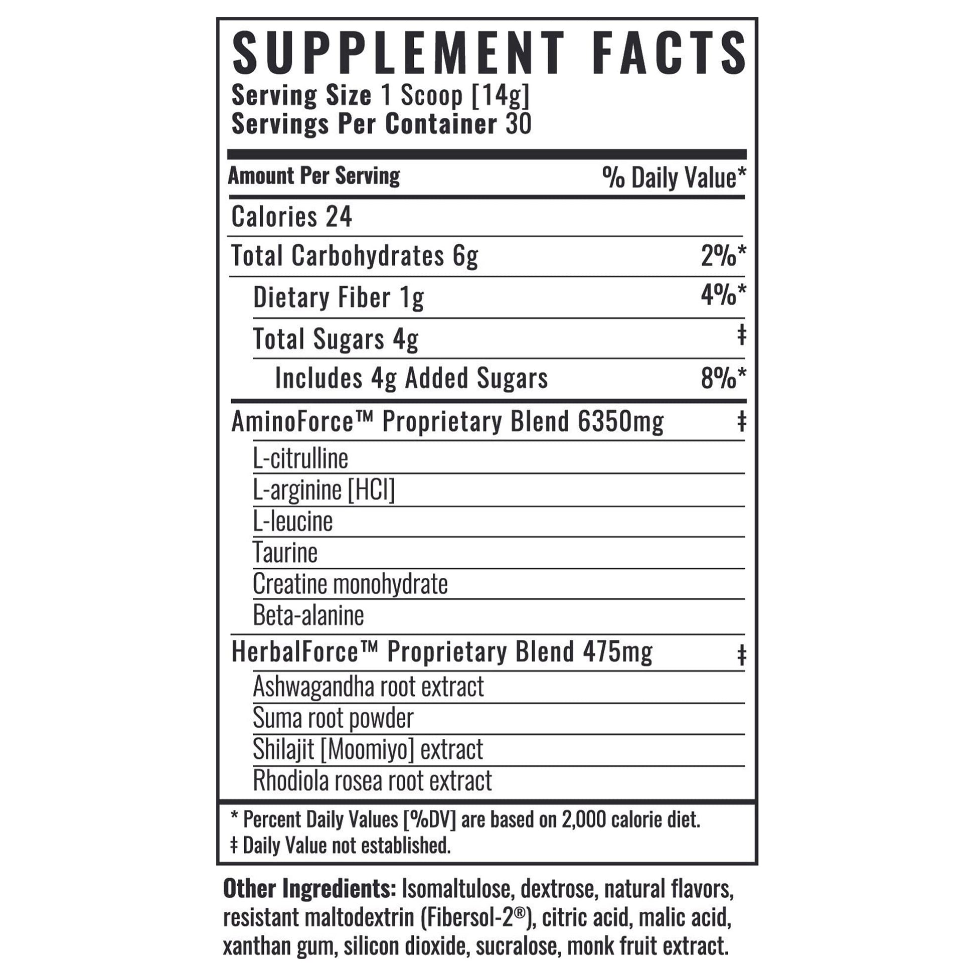 Wilderness Athlete - Brute Force (Caffeine Free Preworkout) | Stim Free Pre Workout Energy Wilderness Athlete uk supplements