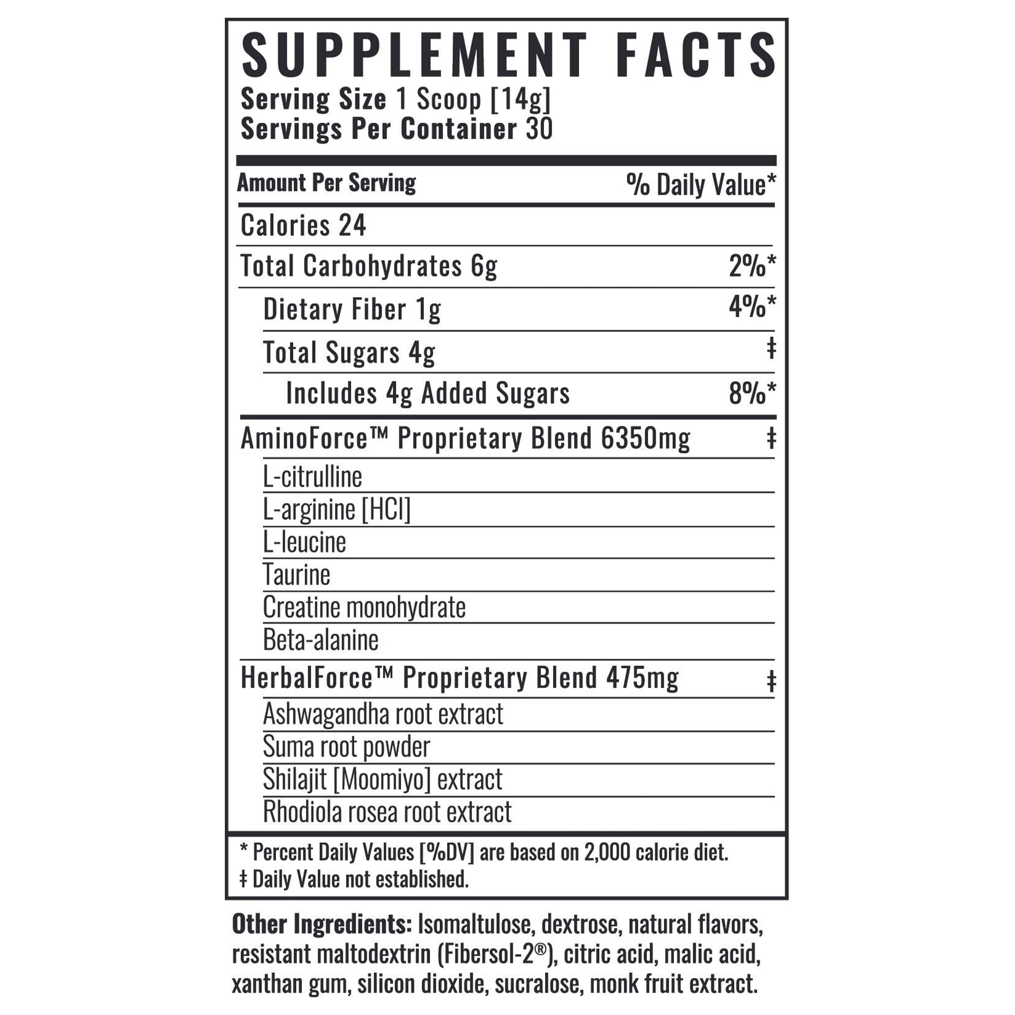 Wilderness Athlete - Brute Force (Caffeine Free Preworkout) | Stim Free Pre Workout Energy Wilderness Athlete uk supplements