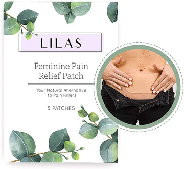 LILAS Period Cramps Pain Relief Patch - Pack of 5 LILAS uk supplements