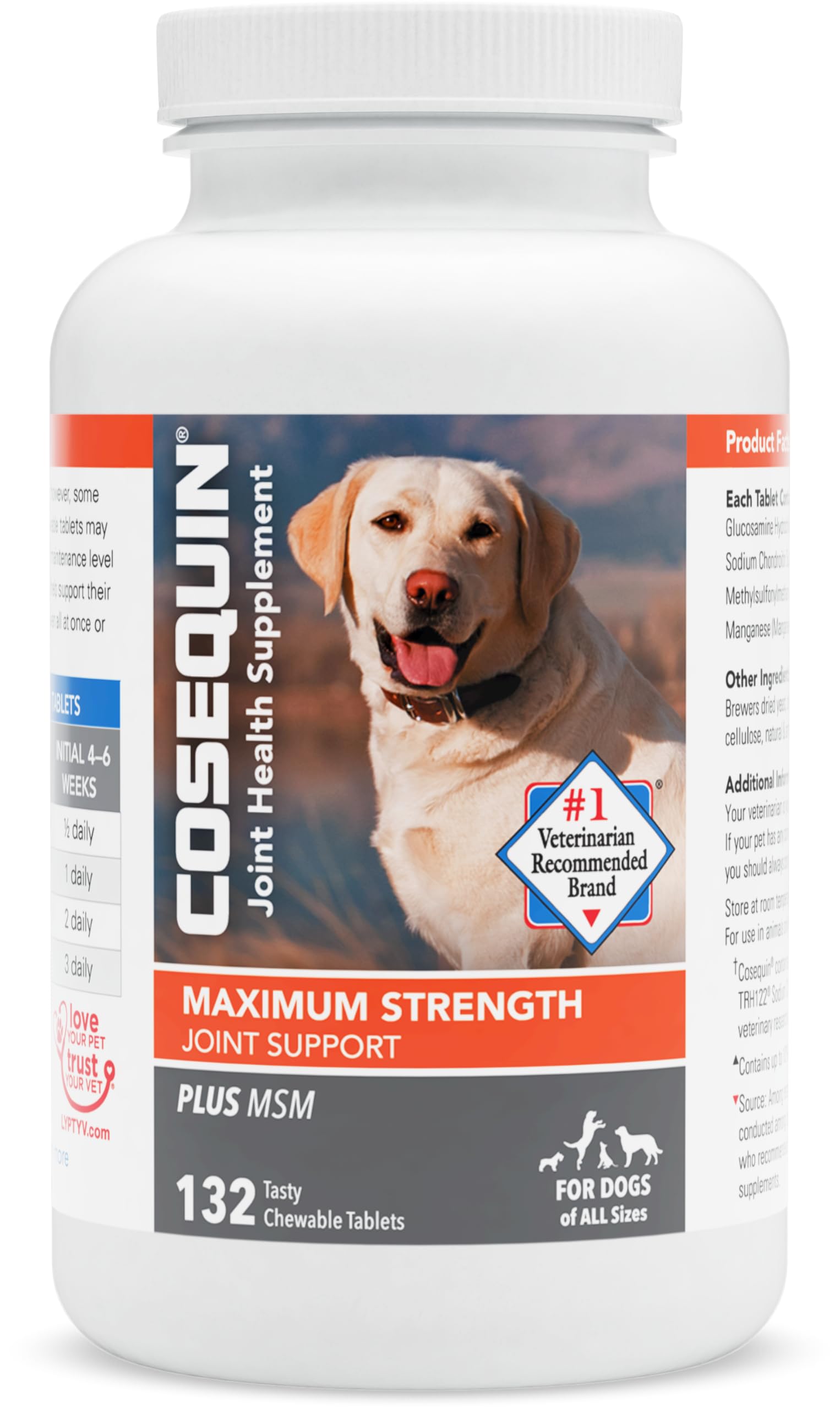 Nutramax Laboratories Cosequin Maximum Strength Joint Health Supplement for Dogs Nutramax Laboratories uk supplements