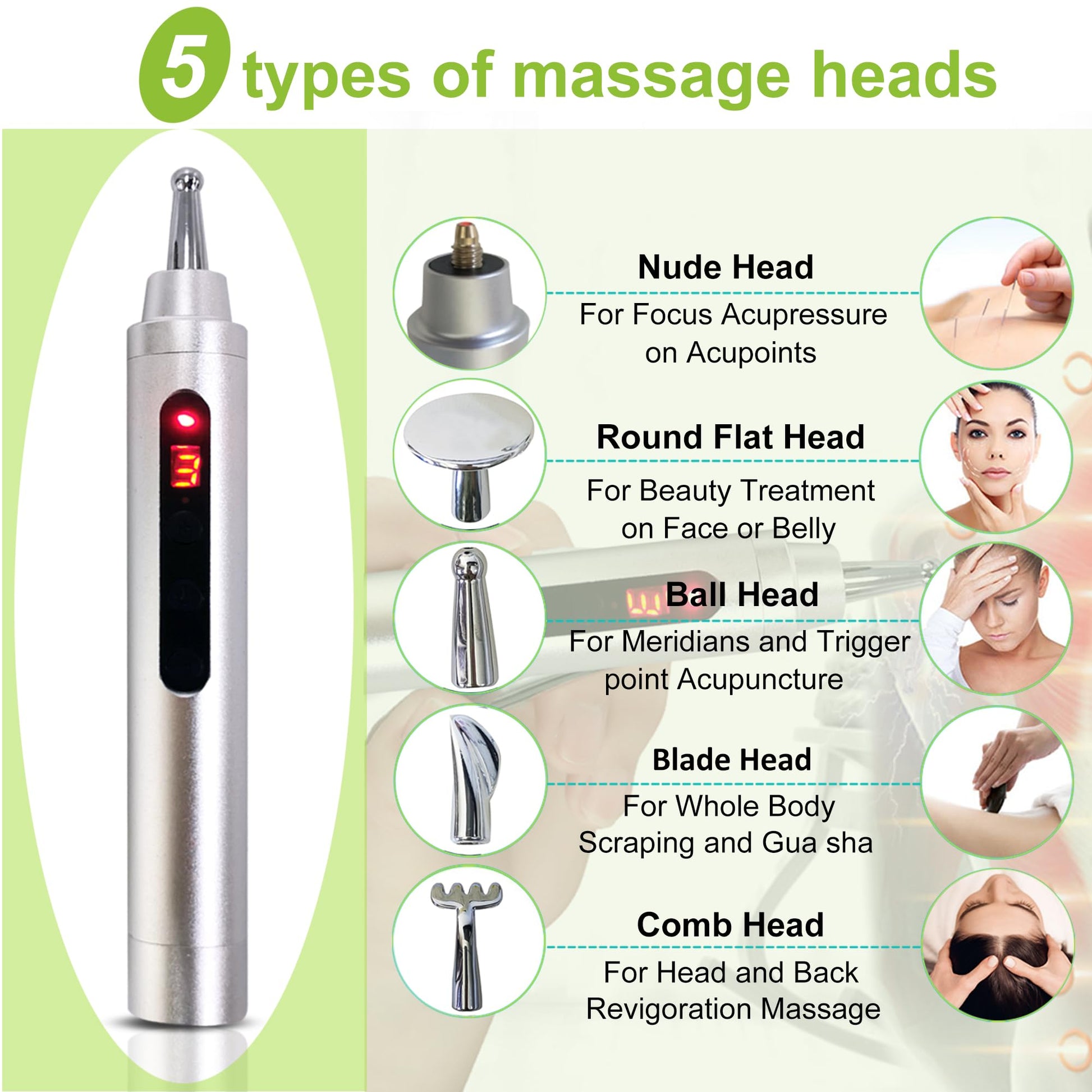 Global Care Market Meridians Energy Pen - Electronic Meridian Acupuncture Massage Pen Global Care Market uk supplements