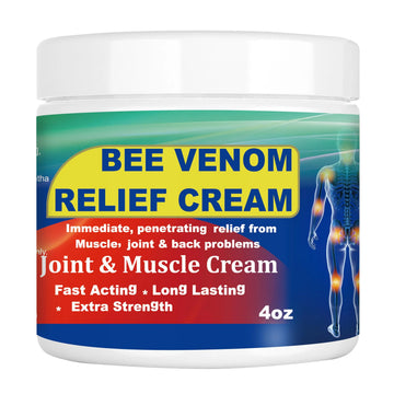 DUBOONAIO Bee Venom Joint Muscle Bone Cream, High Strength Fast Acting, Help for Back, Neck, Hand, Feet, Knee, Muscle, Shoulder, Wrist, Elbow, Hip, Nerve, Ankle, Foot Discomfort DUBOONAIO uk supplements