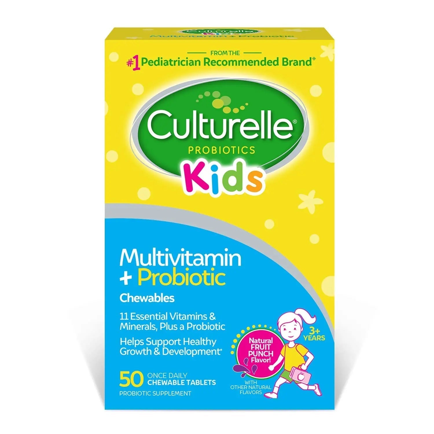 Culturelle Kids Complete Chewable Multivitamin + Probiotic for Kids & Immune Defense Probiotic with Vitamin C Culturelle uk supplements
