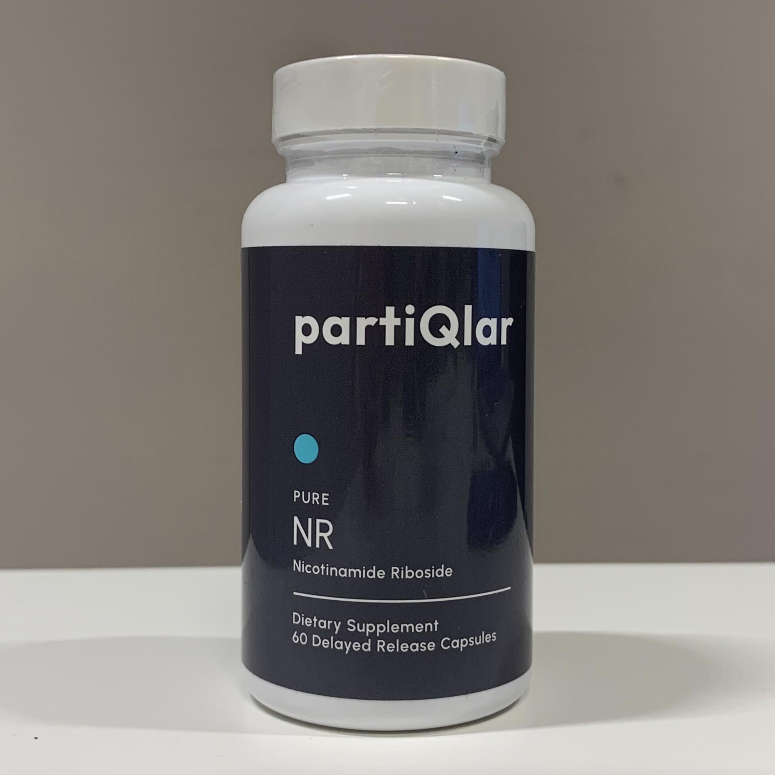 partiQlar Nicotinamide Riboside (NR) 500mg – NR Supplement for Cellular Health, Anti-Aging, Energy & Metabolism Support – 2-Month Supply (60 Capsules) partiQlar uk supplements