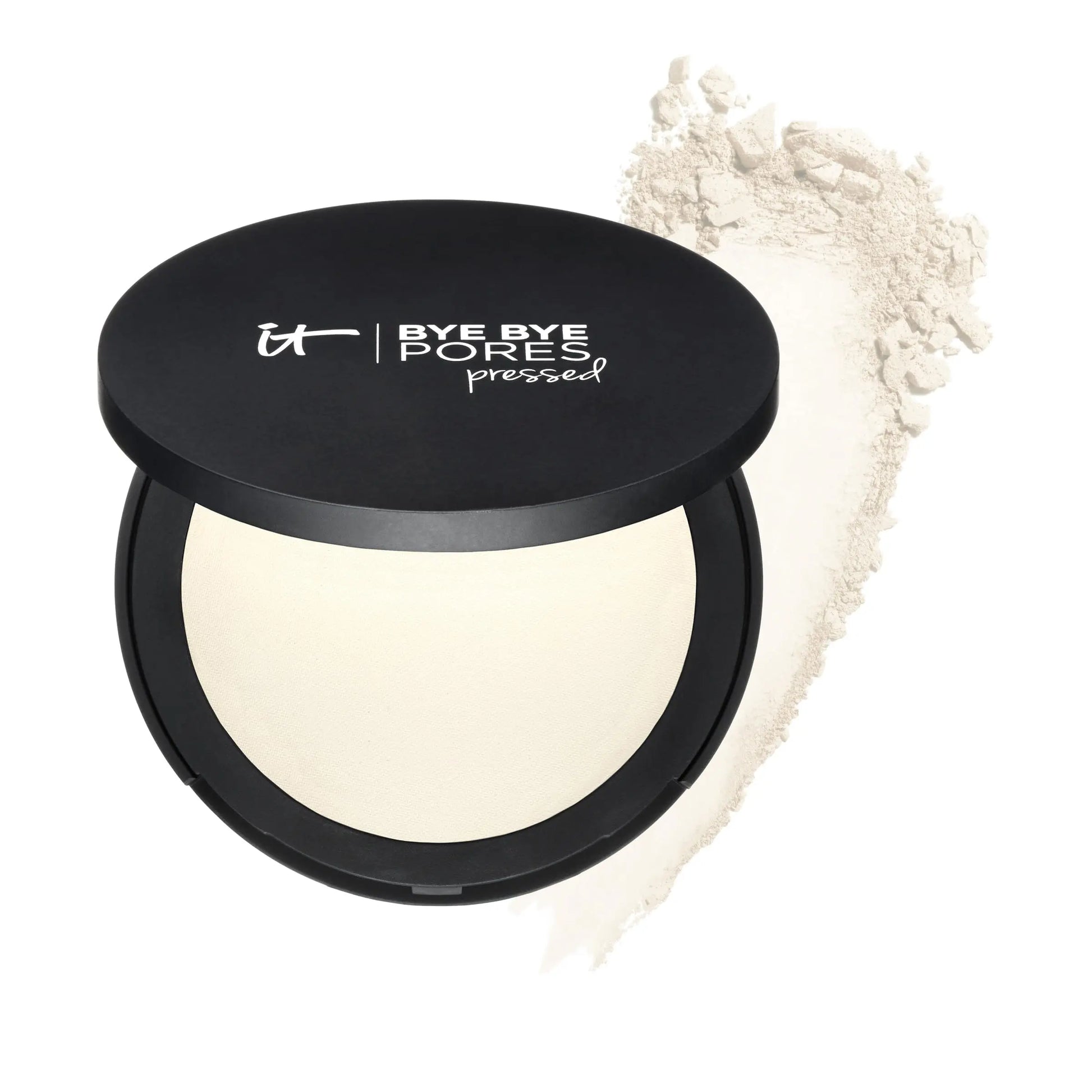 IT Cosmetics Bye Bye Pores Pressed Finishing Powder - Universal Translucent Shade - Contains Anti-Aging Peptides, Hydrolyzed Collagen & Antioxidants - 0.31 oz IT Cosmetics uk supplements
