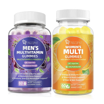 Migcopat Men & Women Multivitamin Gummies Buddles - Power Couple Nutrition Pack Migcopat uk supplements