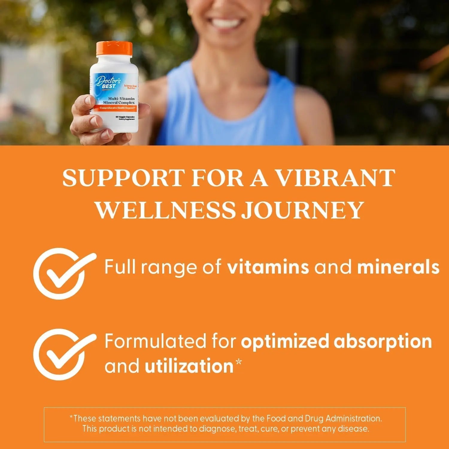 Doctors Best Multi-Vitamin Mineral Complex, Comprehensive Health Support, Non-GMO, Gluten Free, Vegan 90 Veggie Capsules Doctor's BEST uk supplements