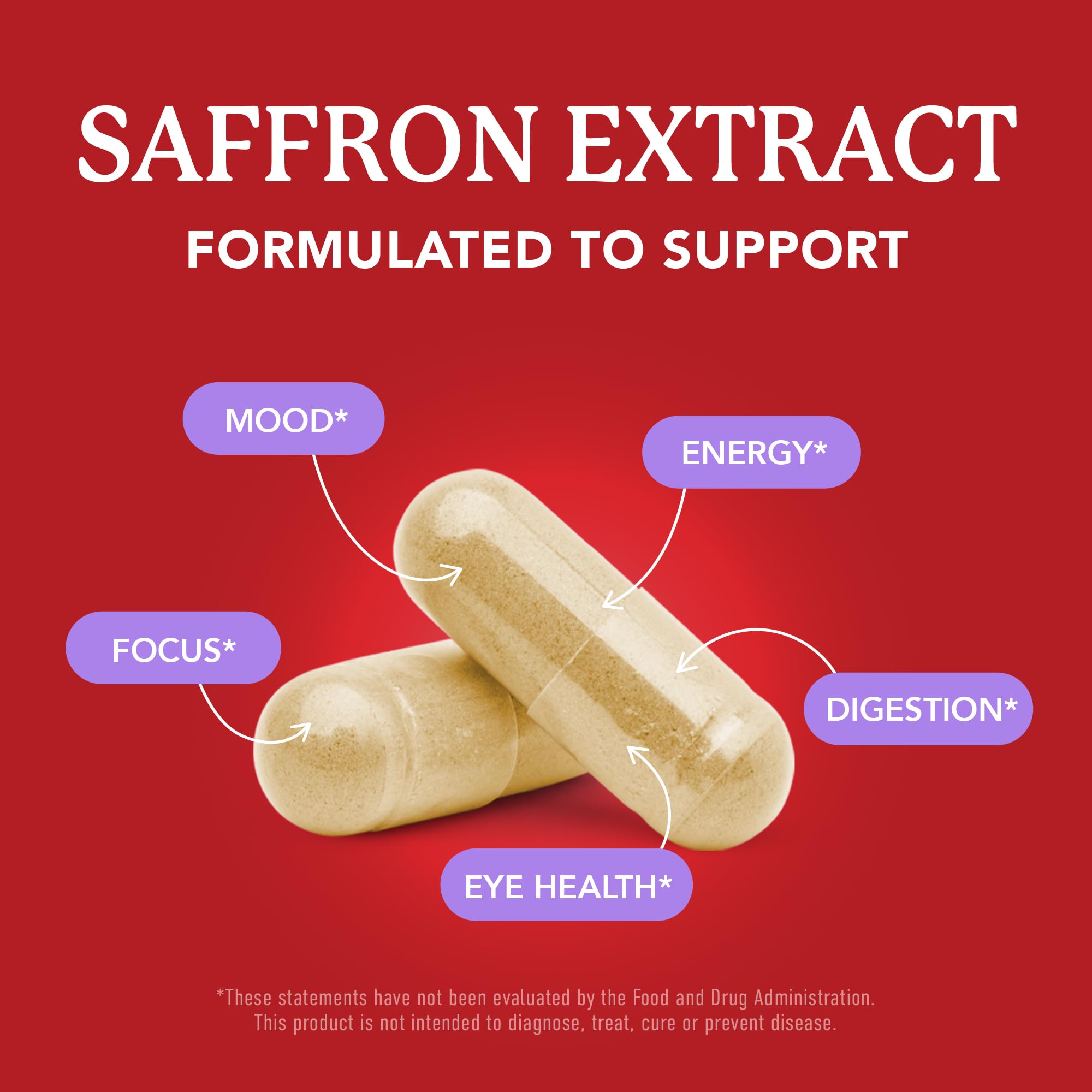Saffron Supplements 88.5mg | 3-Month Supply | Pure Saffron Extract Capsules for Mood, Focus, Eye Health & Energy Balance Support | Crocus Sativus Extract | Gluten-Free & Non-GMO | 90 Capsules SMNutrition uk supplements
