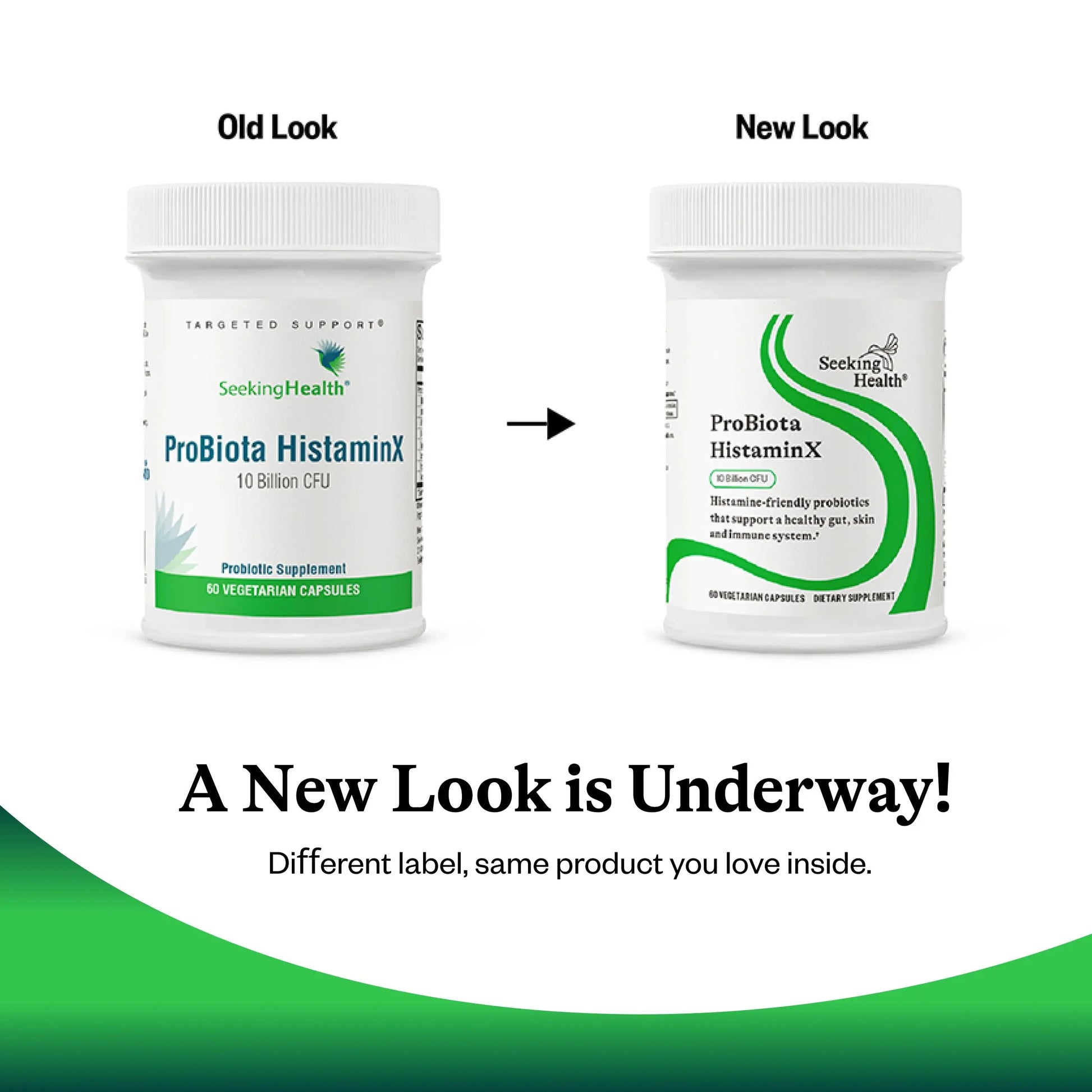 Seeking Health ProBiota HistaminX - Digestion Supplement for Gut Health Support - Support Histamine with Lactobacillus Plantarum & Lactobacillus Salivarius - Support Immune & Skin Health - 60 Capsules Seeking Health uk supplements