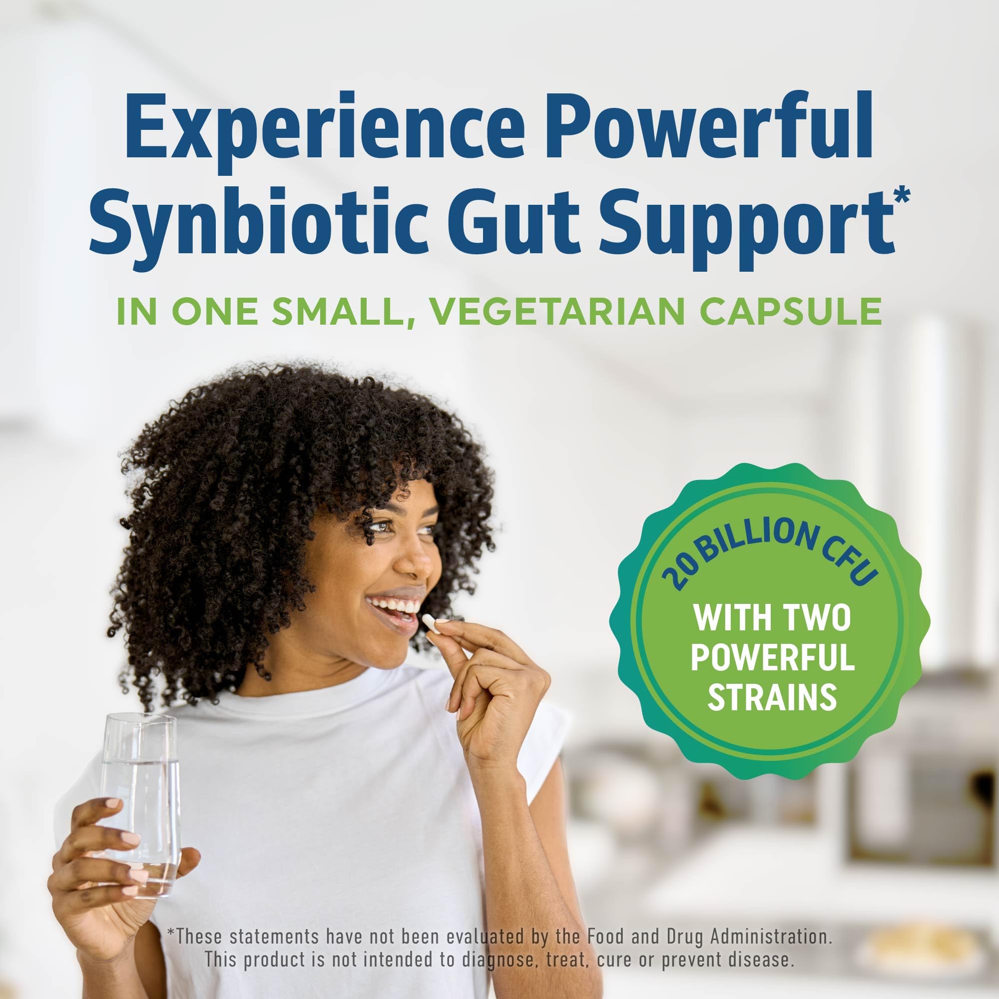 Prebiotics and Probiotics for Women & Men | Pre and Probiotics for Gut Health & Bloating Relief | Synbiotic with 20 Billion CFU Lactobacillus & Bifidobacterium | Shelf-Stable | Vegetarian | 60 Ct. MAV NUTRITION uk supplements