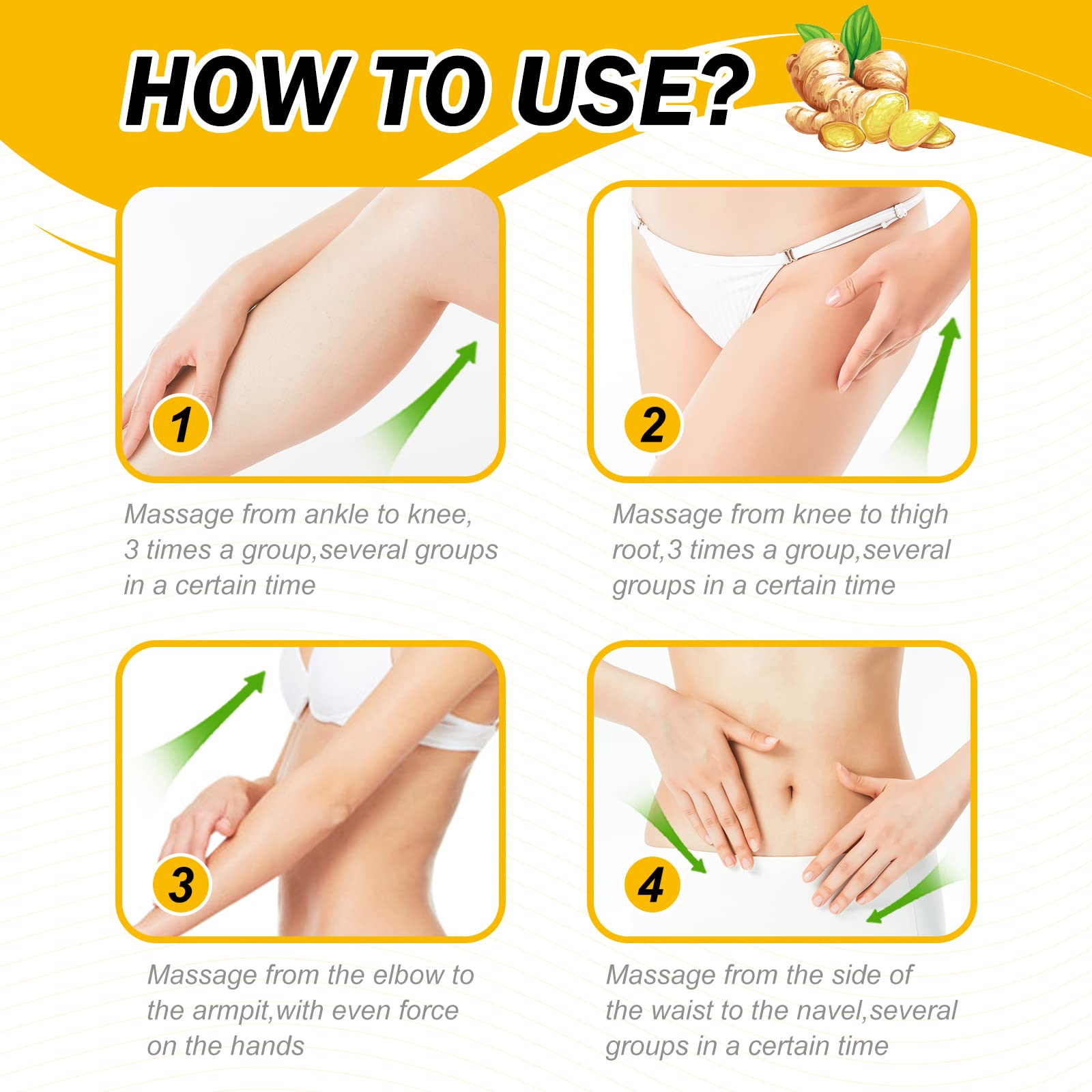 VOGSIG Anti Cellulite Slimming Cream Gel, Hot Cream, Ginger Fat Burning Weight Loss Full VOGSIG uk supplements