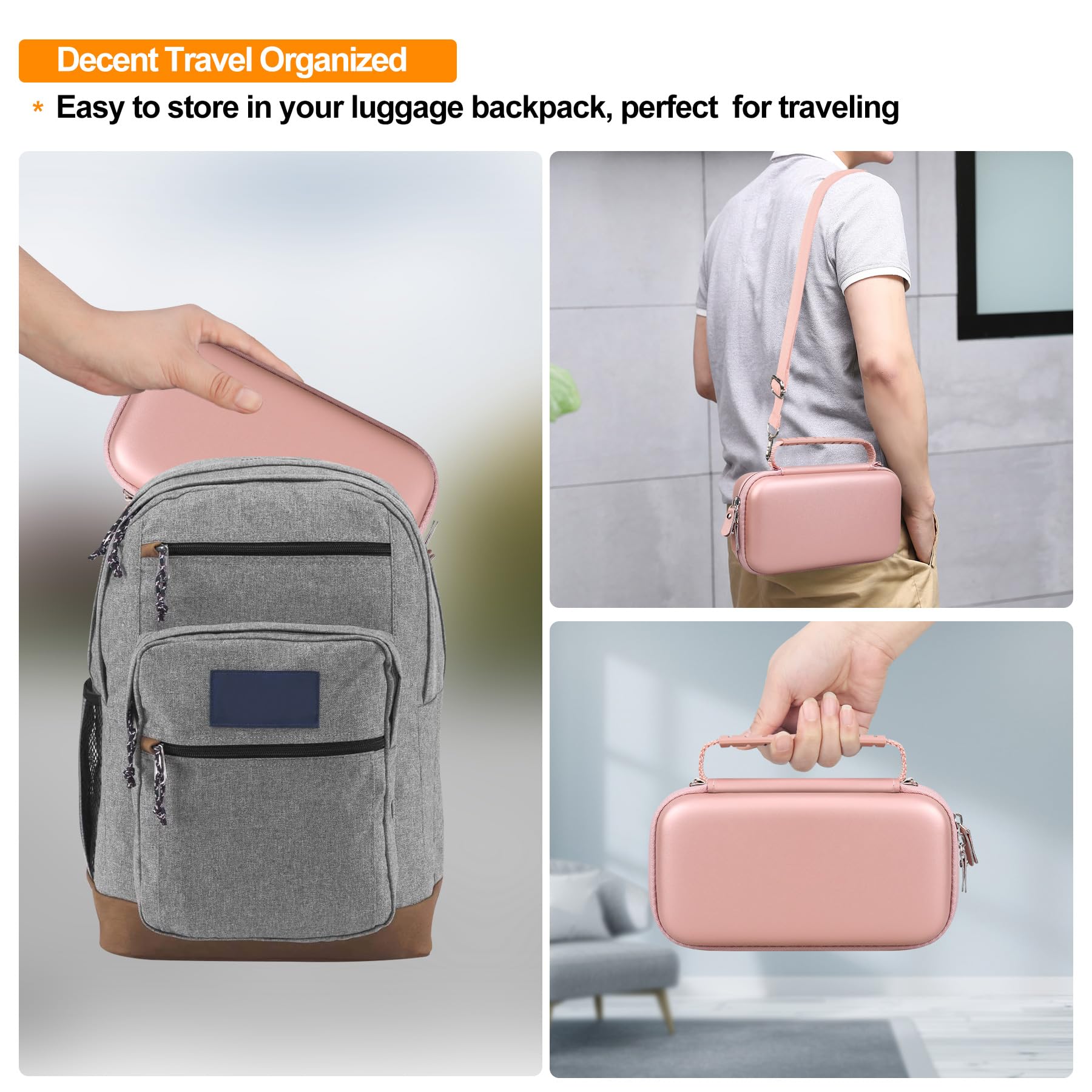 Elonbo Carrying Case Compatible with Portable Handheld Inhaler Nebulizer Machine Elonbo uk supplements