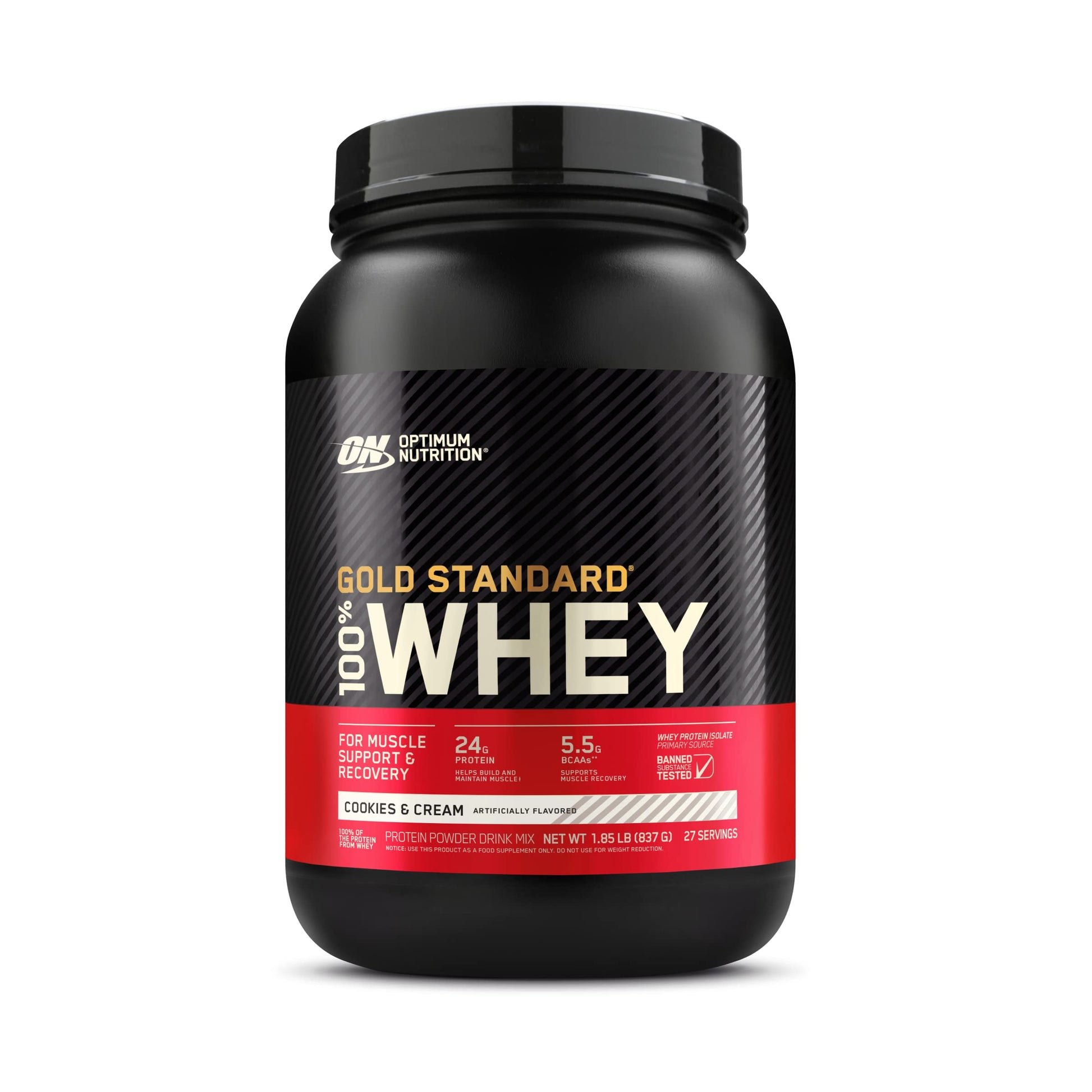 Optimum Nutrition Gold Standard 100% Whey Protein Powder, Cookies & Cream Optimum Nutrition uk supplements