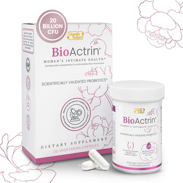 Bioactrin Vaginal Probiotics for Women - Formulated Bacterial Vaginosis Treatment, Yeast Infection SIGNIFY NATURE uk supplements