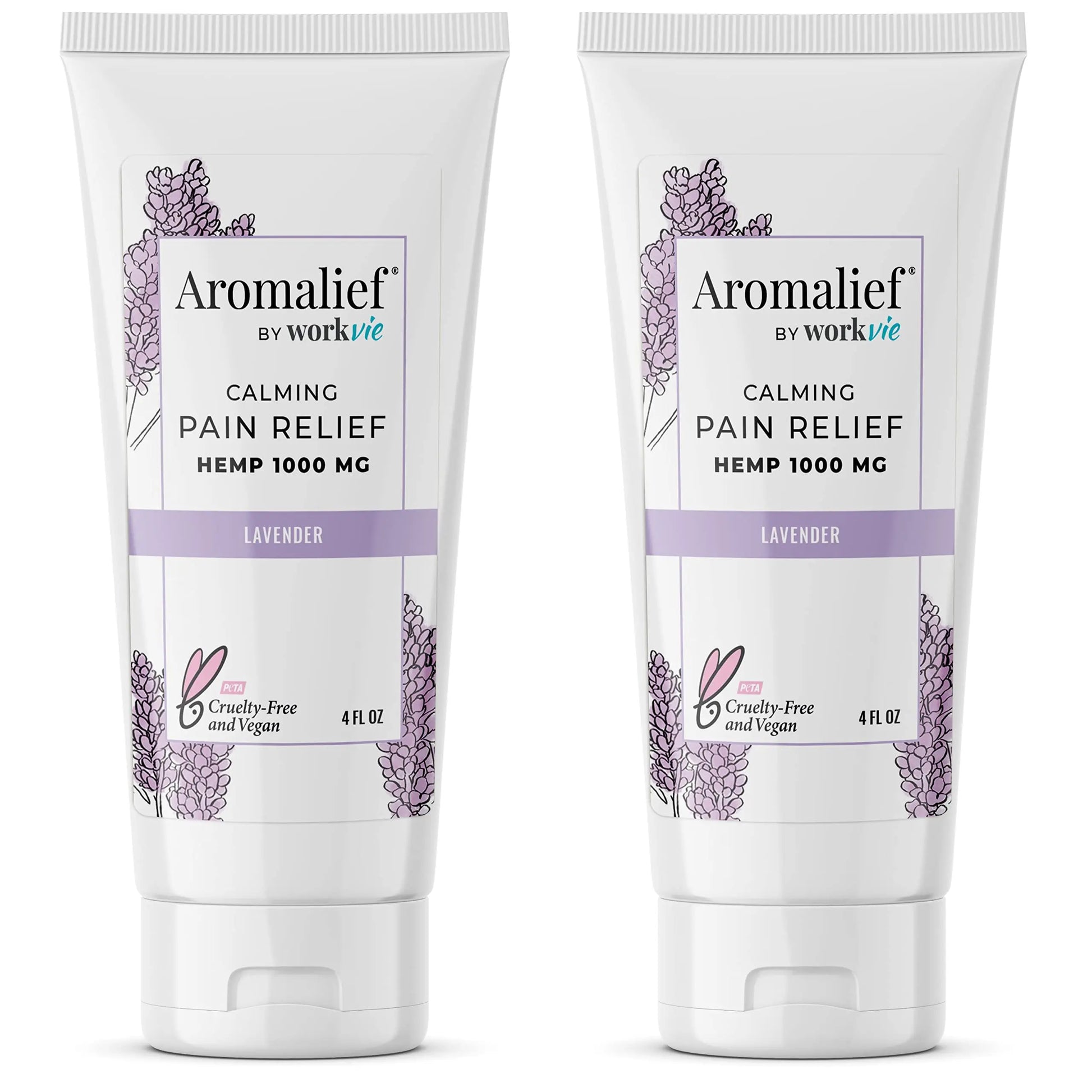 Aromalief Lavender Relief Therapy Cream 2PK Aromalief uk supplements