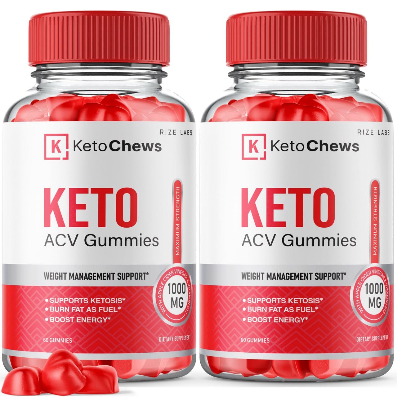 (2 Pack) Keto Chews Gummies - Keto Chews ACV Gummies for Weight Loss 525 MG rize labs uk supplements
