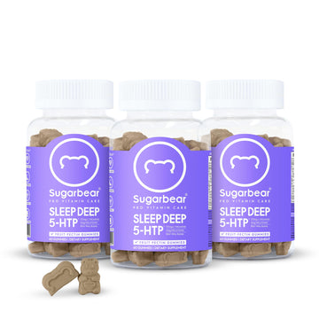 Sugarbear Sleep Aid Gummies for Adults with Melatonin 6mg, Magnesium SugarBearHair uk supplements