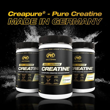 PVL Creapure Creatine – 100% Pure German Creatine Monohydrate Powder-Pharmaceutical Grade Muscle Building Supplement for Strength Training, Pre Workout & Post Workout Protein Support–410g 82 Servings PVL uk supplements