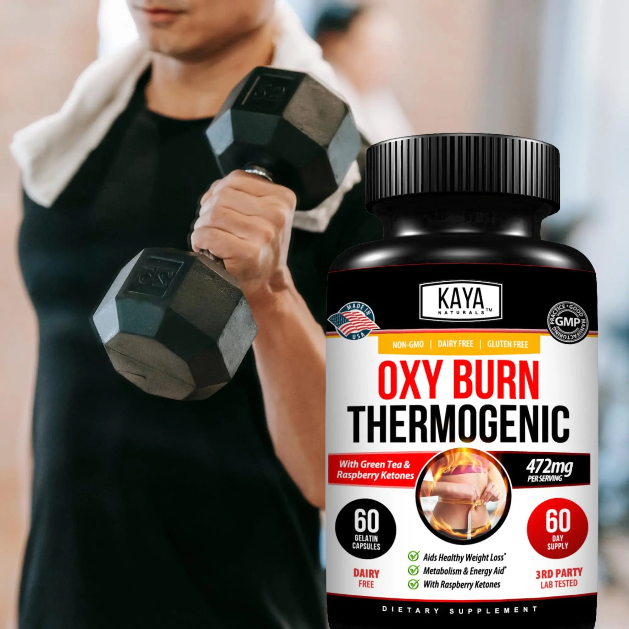 Kaya Naturals Supreme Fat Burner - Weight Loss Pills Women & Men - Appetite Suppressant Supplement - Powerful Thermogenic Diet Pills Kaya Naturals uk supplements