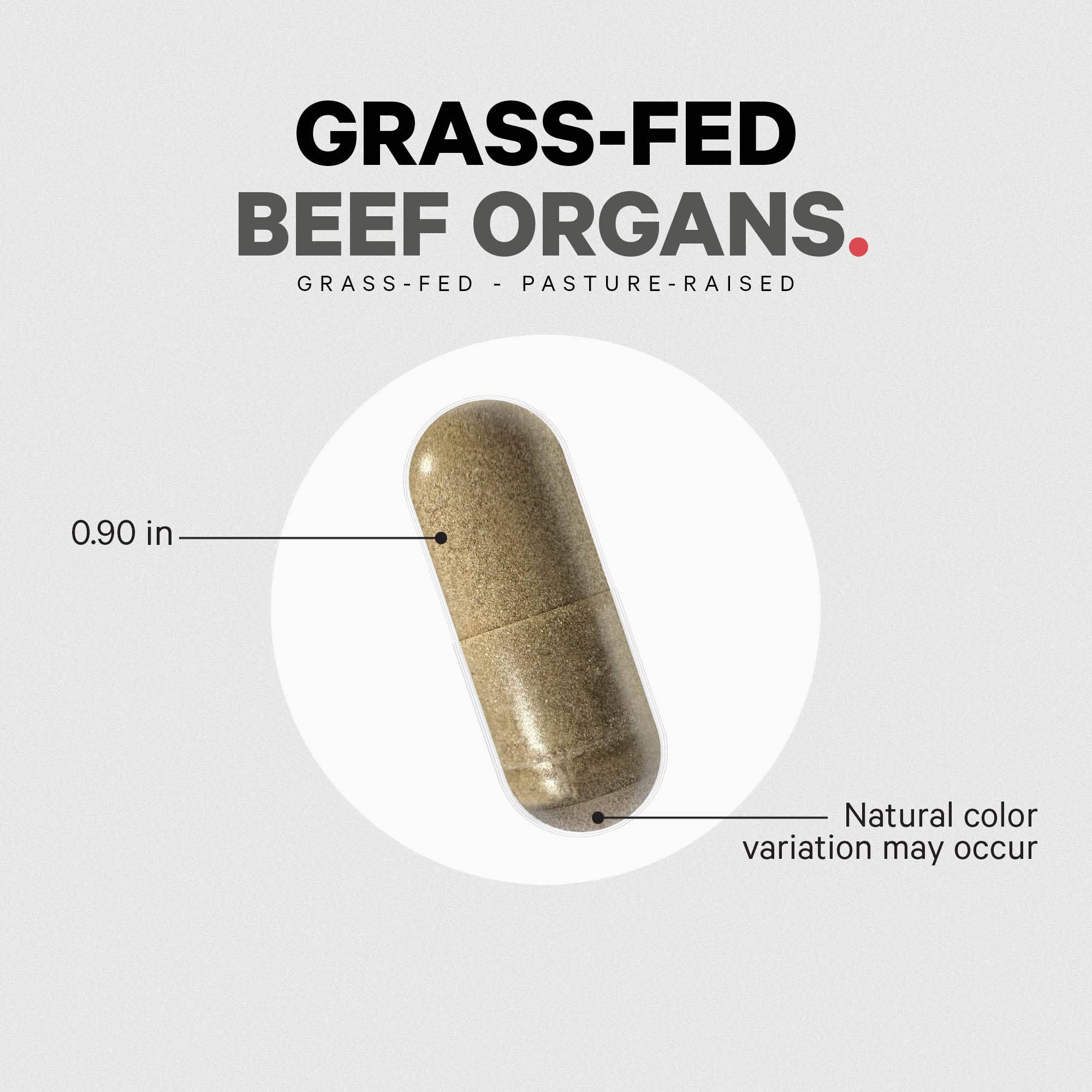 Codeage Grass Fed Beef Organs Supplement – Glandulars Supplements - Freeze Dried, Non-Defatted, Desiccated Liver, Heart, Kidney, Pancreas & Spleen Bovine Pills – Beef Vitamins - Non-GMO -180 Capsules Codeage uk supplements