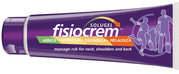 Fisiocrem Solugel Arnica Cream - Arnica Montana & Calendula Cream for Muscle Massage, Muscle Rub for Neck, Shoulders and Back - 250ml Fisiocrem uk supplements